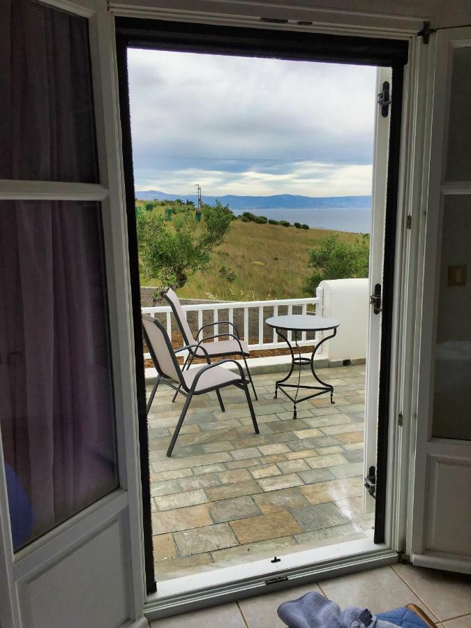 Anthoula'S Sea View Apartment Piso Livadi Exterior photo